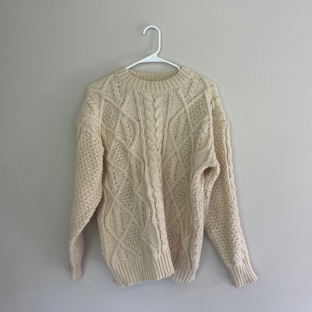 Chunky Oatmeal Sweater Aelfric Eden